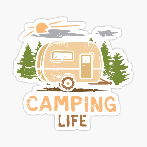 Item preview, Camping Life - Campers and Outdoor Lifestyle designed and sold by AndreMi.