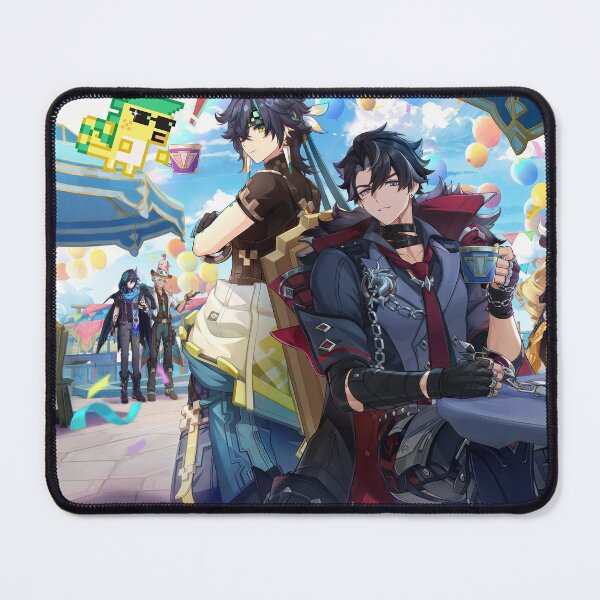 Item preview, Kinich & Wriothesley Genshin Impact 5.6 Paralogism Key Visual #2 designed and sold by Astral Drop.