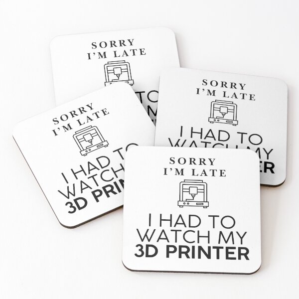 Item preview, Funny 3D Printing lover design designed and sold by BuddyBuilder.