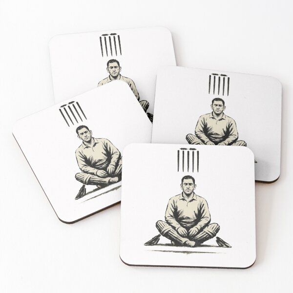Item preview, MS Dhoni designed and sold by Paul Louis Villani.