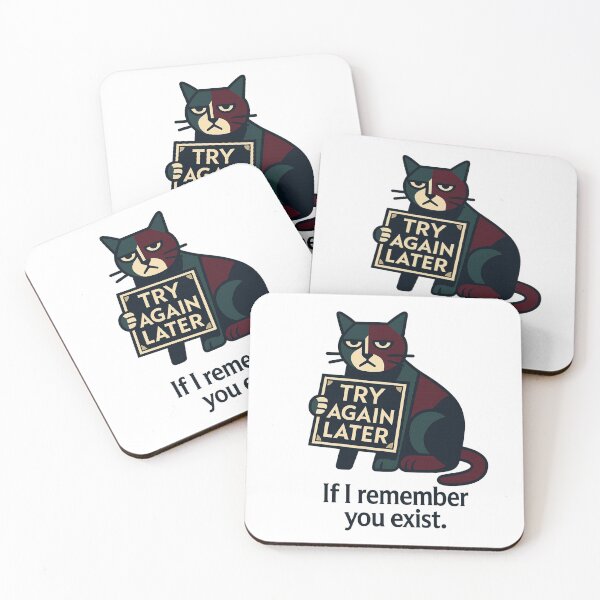 Item preview, Try again later. If I remember you exist! – Humorous Art Print for Introverts – Quirky Aesthetic Decor designed and sold by JustMeditateIt.