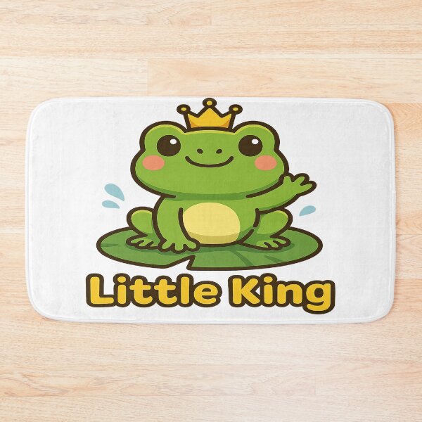 Item preview, Little King – Royal Ribbit Vibes designed and sold by PastimeMastery.