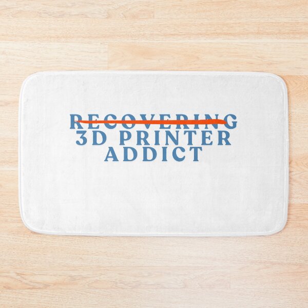 Item preview, Recovering 3D Printer Addict Funny 3d printer's design designed and sold by BuddyBuilder.