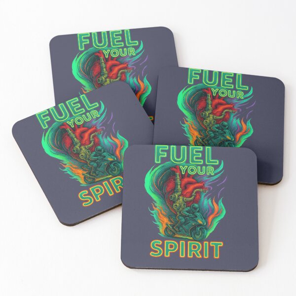 Item preview, Fuel Your Spirit – Toxic Green Rush designed and sold by ForestPainter.