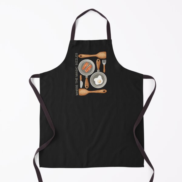 Item preview, Where the Magic Sizzles | Cozy Kitchen Art Print designed and sold by alenaboart.