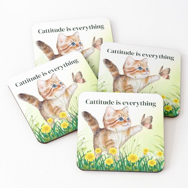 Item preview, Cattitude designed and sold by Samiyahshop.