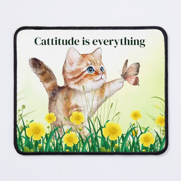 Item preview, Cattitude designed and sold by Samiyahshop.
