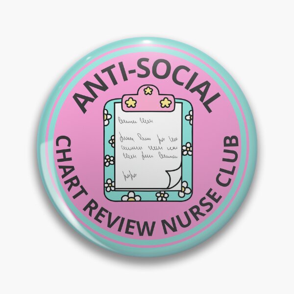 Item preview, Funny Chart Review Nurse Club designed and sold by GuigShop.