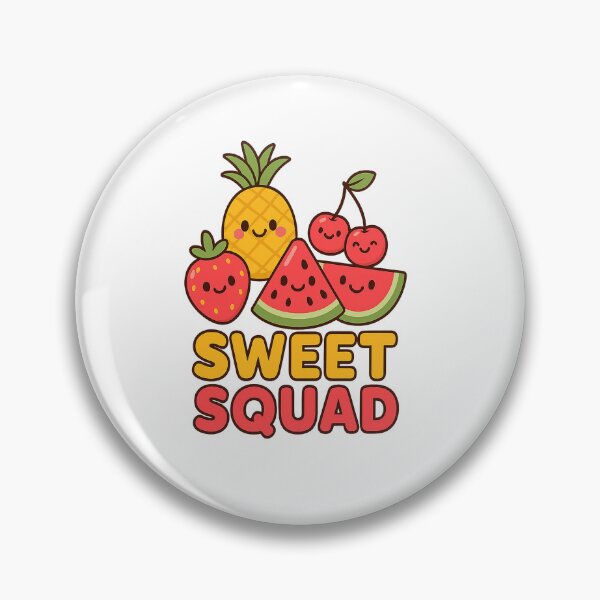 Item preview, Sweet Squad – Fruity Friends Forever designed and sold by PastimeMastery.