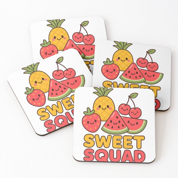 Item preview, Sweet Squad – Fruity Friends Forever designed and sold by PastimeMastery.