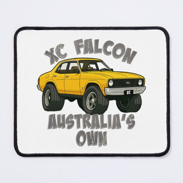 Item preview, XC Falcon Cartoon - Australia’s Own - Bold Aussie Muscle Car Art designed and sold by Michael van der Hoorn.