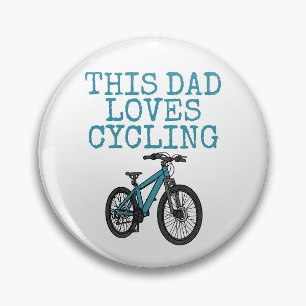 Item preview, This Dad Loves Cycling, Bicycle Cyclist Father's Day designed and sold by doodlerob.