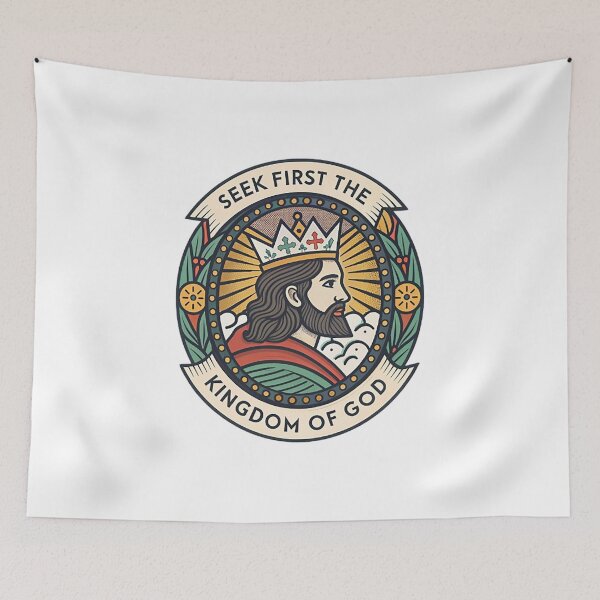Item preview, Seek first the kingdom of God designed and sold by likbatonboot.