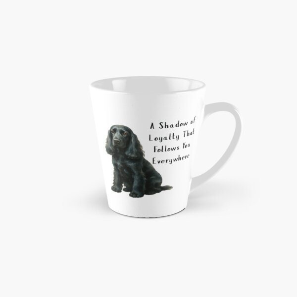 Item preview,  Black Cocker spaniel Loyal designed and sold by MoonMonkeyNbear.