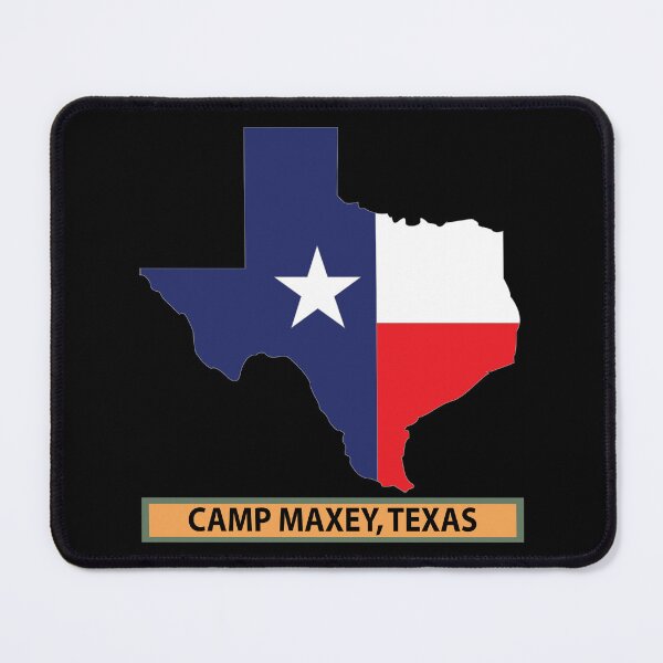 Item preview, Texas Map Overprint with Texas State Flag - Camp Maxey, Texas X 300 designed and sold by Military Insignia Products.
