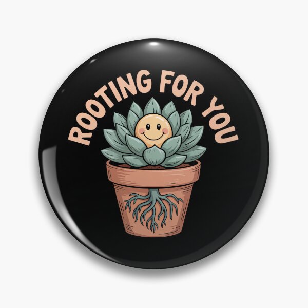 Item preview, Rooting for You Cute Plant Motivational  designed and sold by MagicWander.