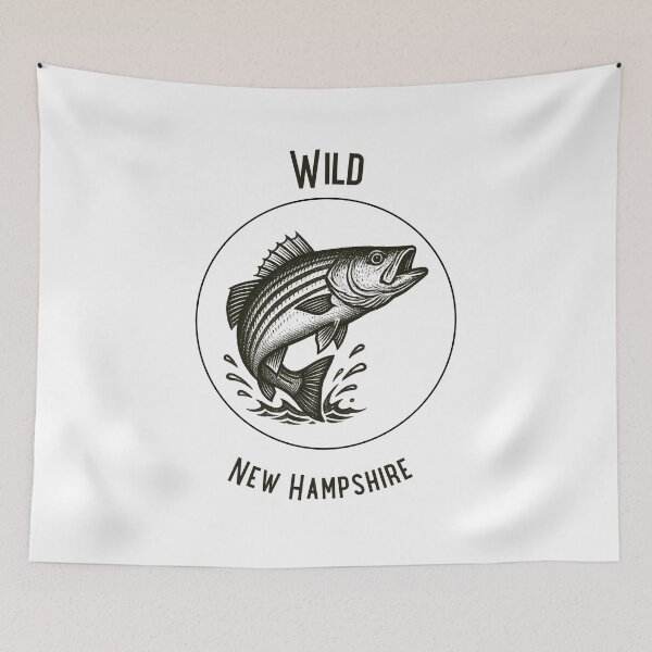 Item preview, Wild New Hampshire Striped Bass  designed and sold by Matthew Beech Designs.