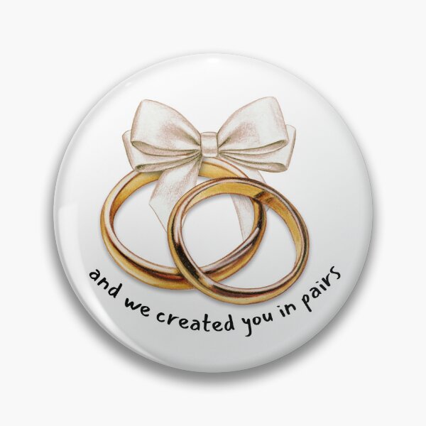 Item preview, Elegant Wedding Ring - Muslim Ring - and we created you in pairs designed and sold by Sketchbook Studio by Aqsaa.