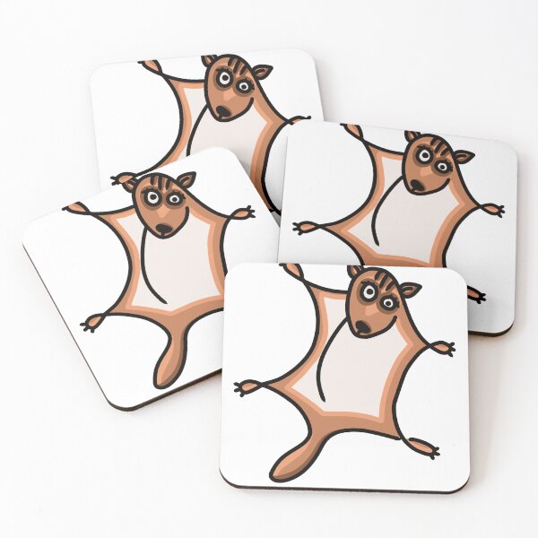 Item preview, Flying squirrel designed and sold by Wandawombat.