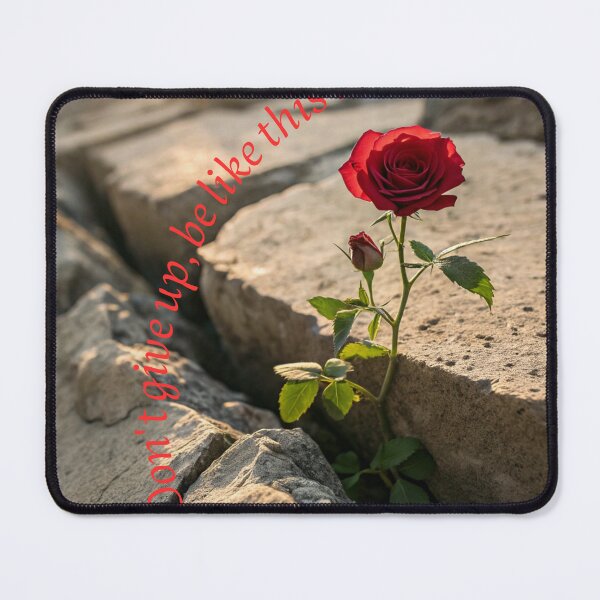 Item preview, Rose of Resilience: Beauty in the Cracks designed and sold by Melia-Store.