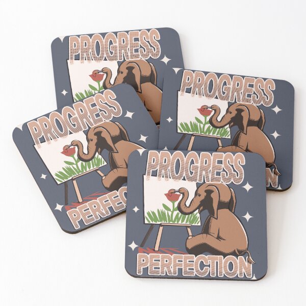 Item preview, Progress Not Perfection designed and sold by Millustrare.