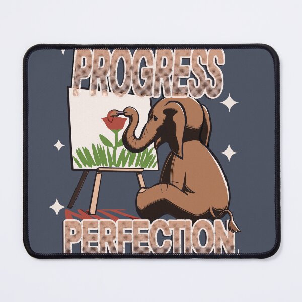 Item preview, Progress Not Perfection designed and sold by Millustrare.