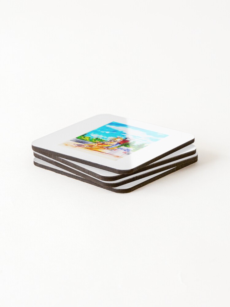Thumbnail 4 of 5, Coasters (Set of 4), Barrel Rodeo Racing designed and sold by drp24.