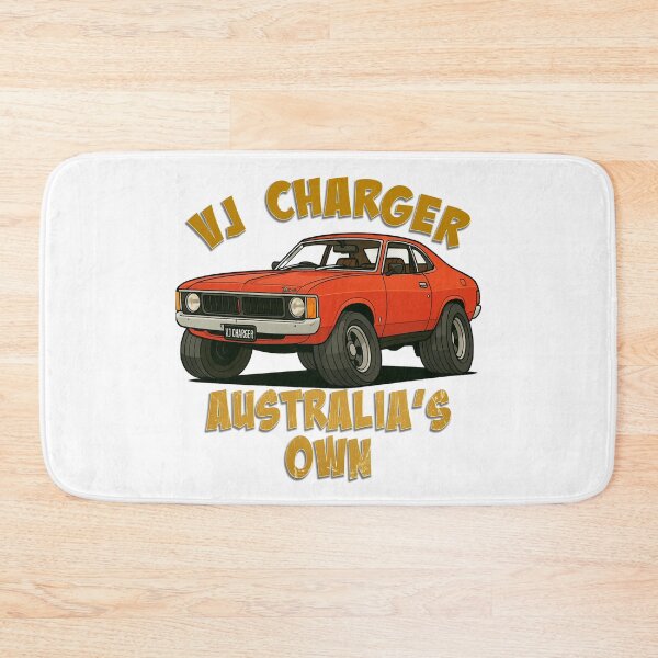 Item preview, VJ Valiant Charger Cartoon - Australia’s Own - Bold Aussie Muscle Car Art designed and sold by Michael van der Hoorn.