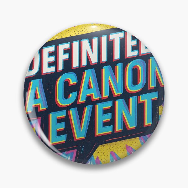 Item preview, Definitely a Canon Event designed and sold by Zero Canon.