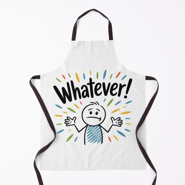 Item preview, Casual Stick Figure Cartoon: Whatever! designed and sold by JPees.