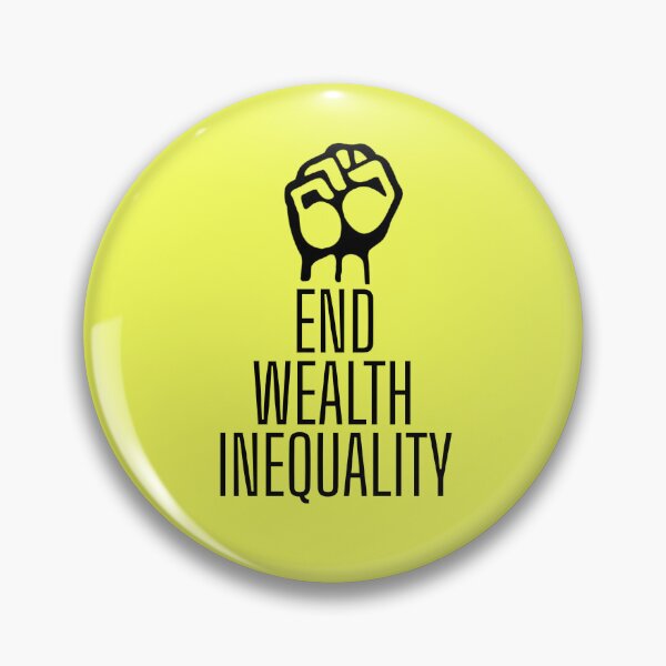 Item preview, End Wealth Inequality – Raised Fist Protest Political Activism designed and sold by RockFireMerch.