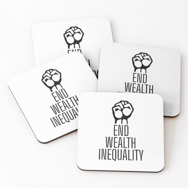 Item preview, End Wealth Inequality – Raised Fist Protest Political Activism designed and sold by RockFireMerch.