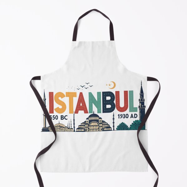 Item preview, Istanbul Through Time: A Historical Typography Masterpiece designed and sold by Melia-Store.
