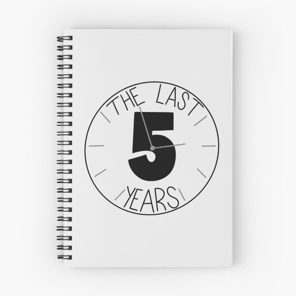 Item preview, The Last 5 Years Clock designed and sold by byebyesally.
