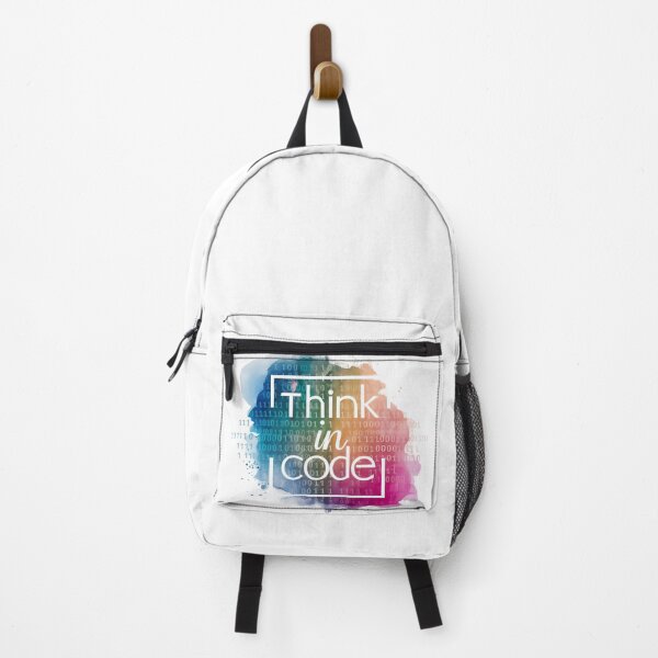 Item preview, Think in Code - Modern Binary Tech designed and sold by ArtStyleAlice.
