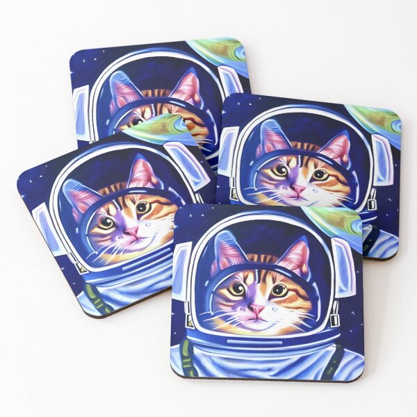 Item preview, Cat Astronaut in Space  designed and sold by Marymarice.