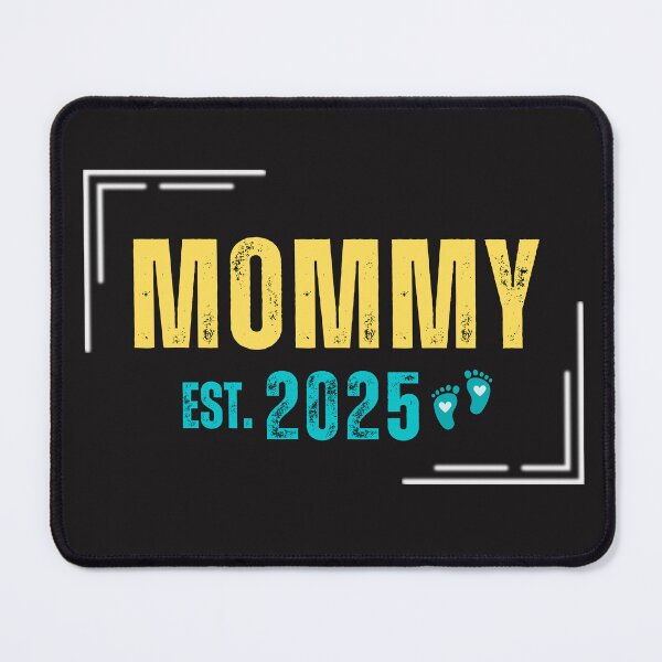 Item preview, Mommy EST. 2025 - New Mom Design designed and sold by StudioNumber16.