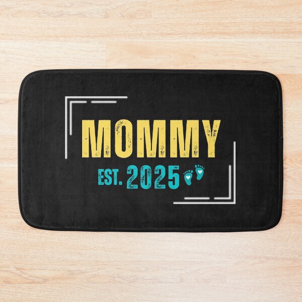 Item preview, Mommy EST. 2025 - New Mom Design designed and sold by StudioNumber16.