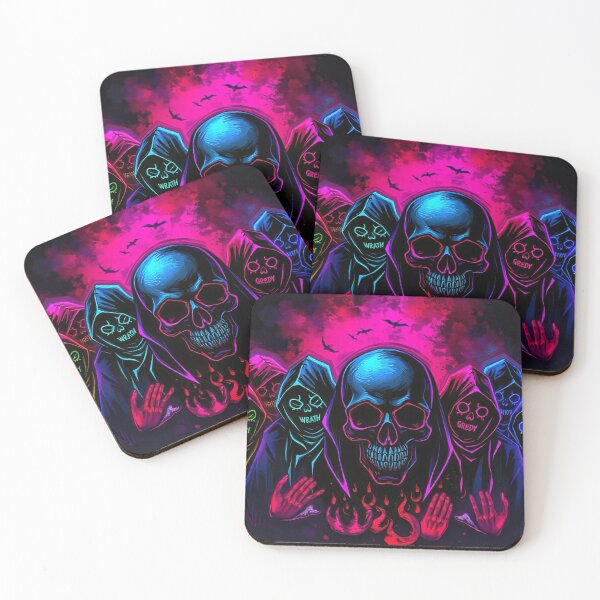 Item preview, skull designed and sold by Daniela`s shop.