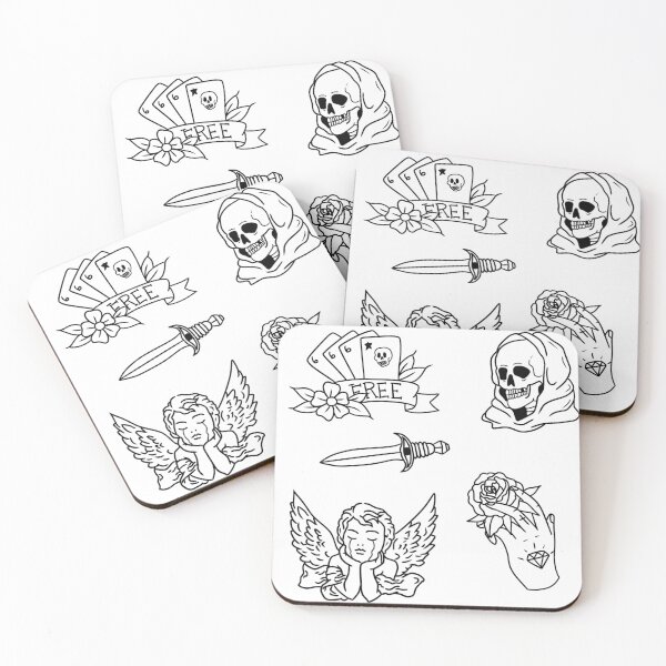 Item preview, Traditional Tattoo Flash Sticker Pack designed and sold by StixArt.