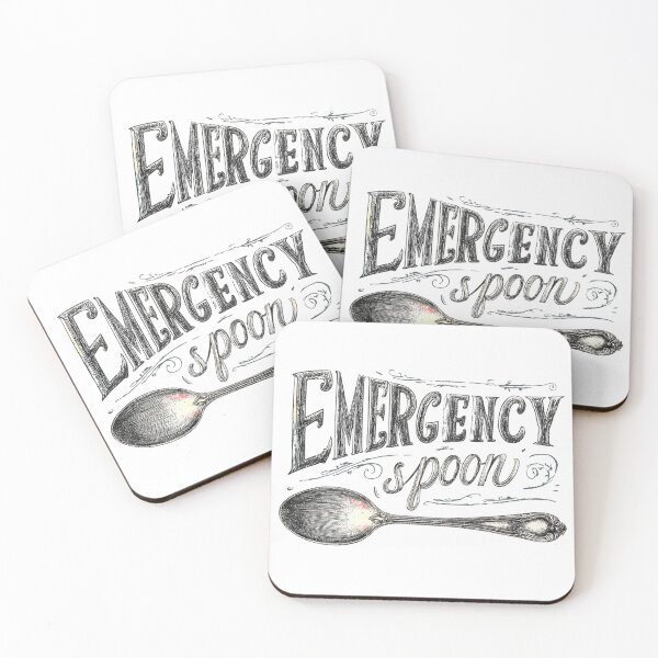 Item preview, Emergency extra Spoonie spoon designed and sold by MendaciousMina.