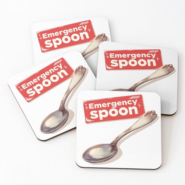 Item preview, Emergency extra Spoonie spoon designed and sold by MendaciousMina.