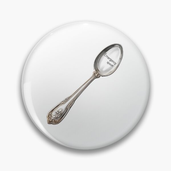 Item preview, Emergency extra Spoonie spoon designed and sold by MendaciousMina.