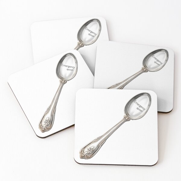Item preview, Emergency extra Spoonie spoon designed and sold by MendaciousMina.
