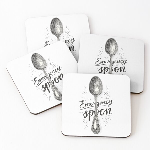 Item preview, Emergency extra Spoonie spoon designed and sold by MendaciousMina.