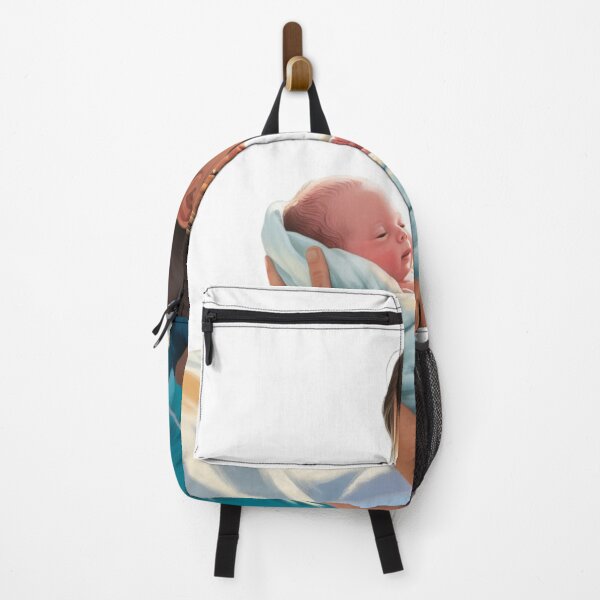 Item preview, NICU Nurse Holding Newborn – Gentle Moments of Care designed and sold by Giuggimade.