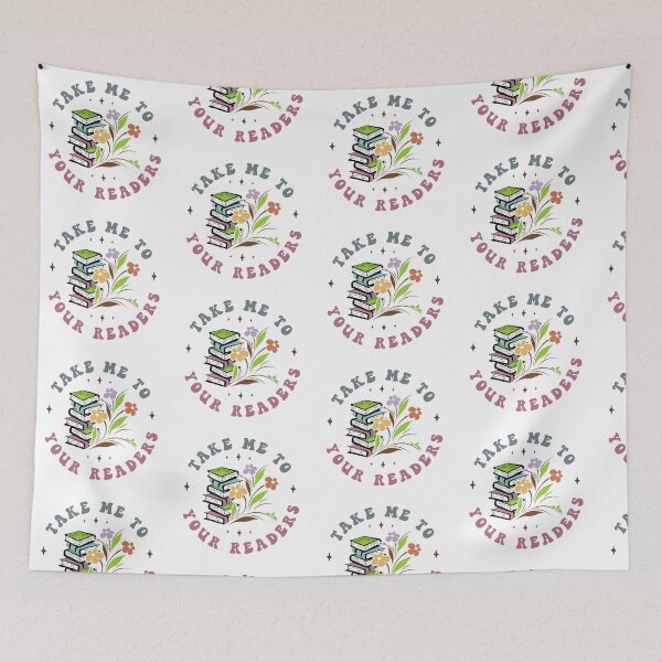Item preview, Take Me To Your Readers: Floral and Literary Design for Book Lovers designed and sold by Polarisofficial.