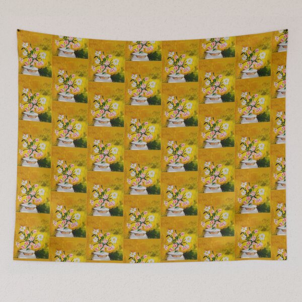 Item preview, White and pink tulips designed and sold by drp24.
