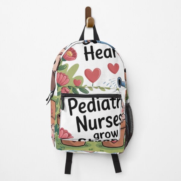 Item preview, Pediatric Nurses Grow Strong Hearts – Cute Baby Garden Art designed and sold by Giuggimade.