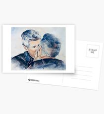 Watercolor Robron Postcards